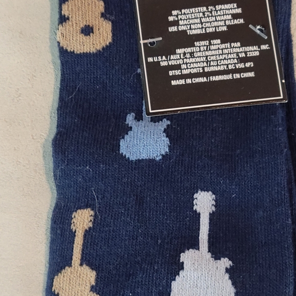 Guitar fashion socks - Picture 4 of 4